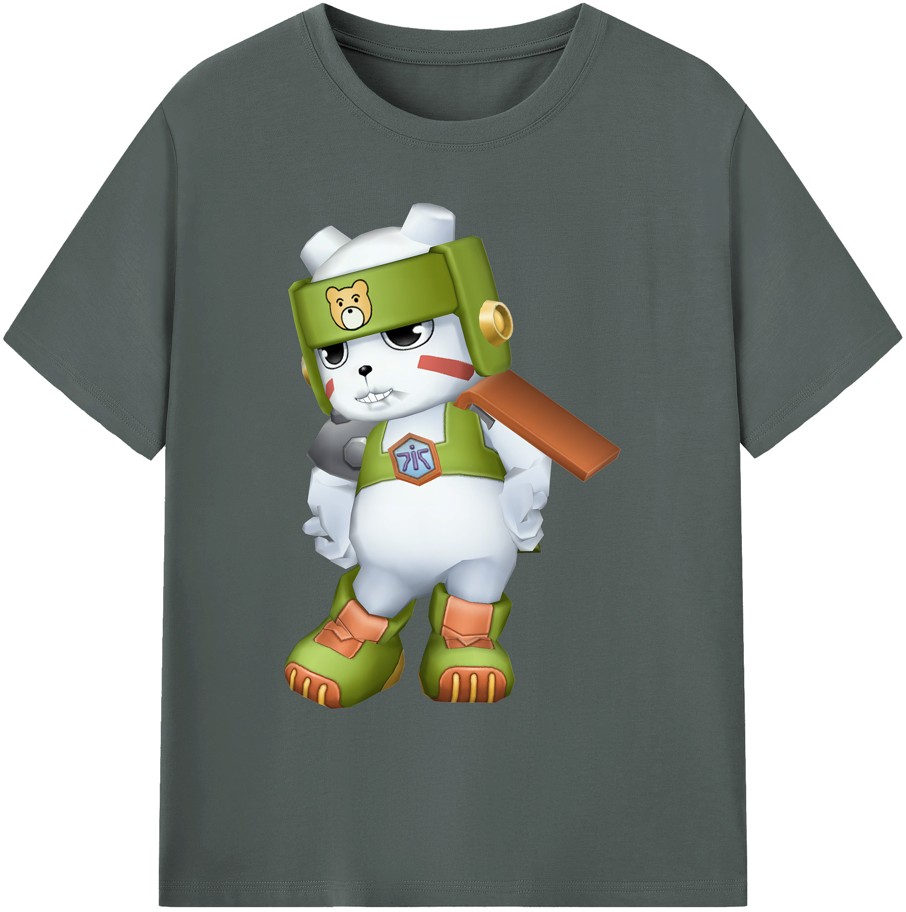 （画像用） Digimon デジタルモンスター/デジモン 綿100％ メンズ半袖Tシャツ｜肌触りやわらか＆通気性